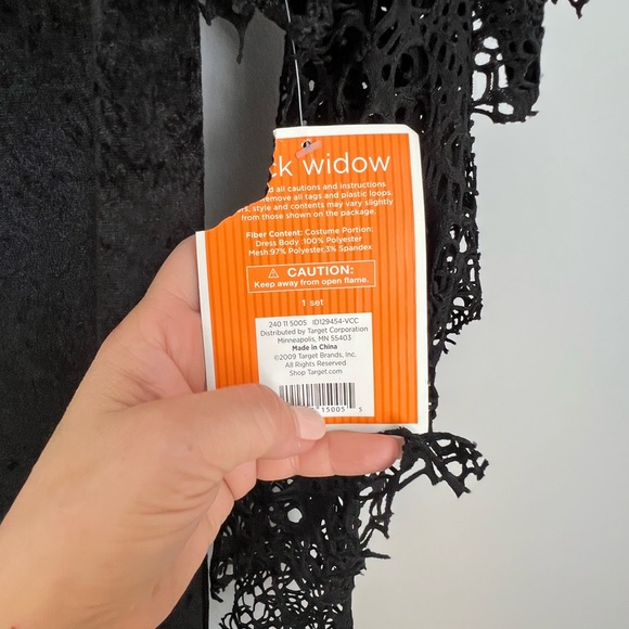 Halloween black widow woman’s costume - Picture 7 of 13